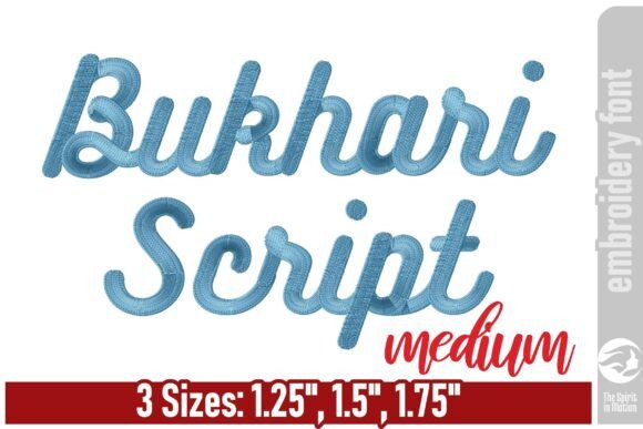 Bukhari Script Embroidery Font - Medium Review