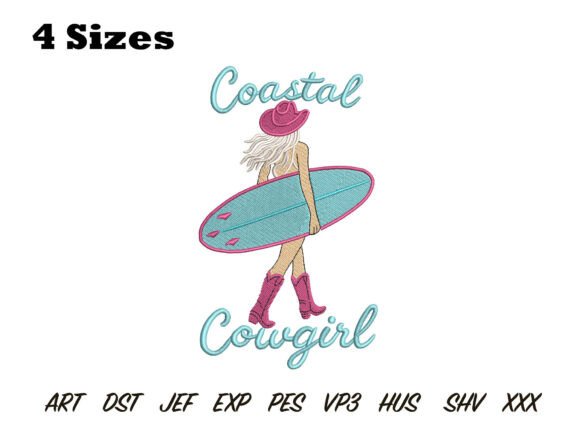 Coastal Cowgirl Embroidery Design Review