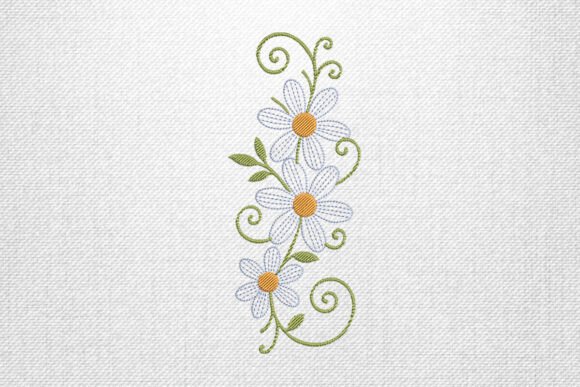 Daisy Vine Embroidery Design Set Review