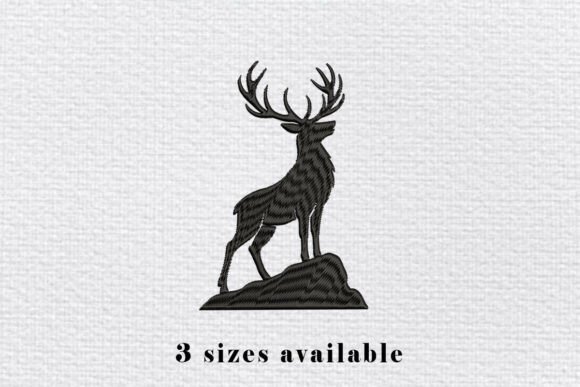Deer Silhouette Embroidery Design File Review