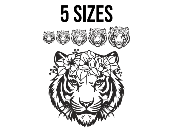 Floral Tiger Embroidery Design Review