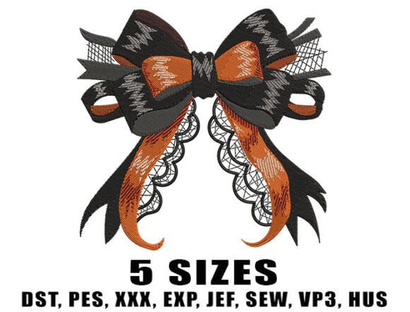 Lace Trim Bow Embroidery Design Review