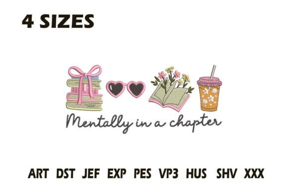 Mentally in a Chapter Embroidery Design Review
