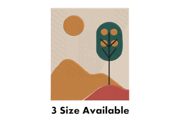 Minimalist Tree Embroidery Design Review