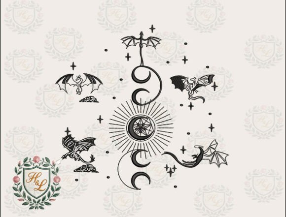 Night Sky Dragon Embroidery Files Review
