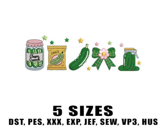 Pickle Lover Embroidery Design Review