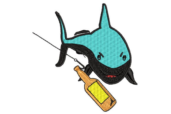 Playful Shark Embroidery Design Review