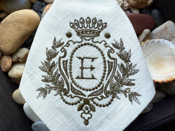Royal Wedding Frame Machine Embroidery