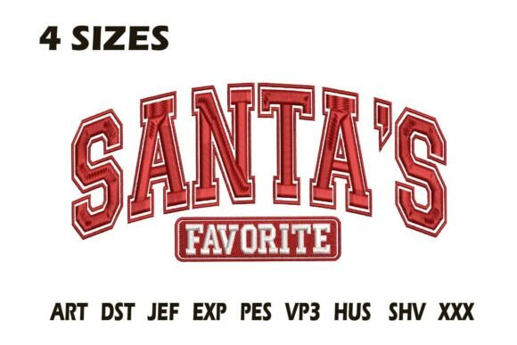 Santa’s Favorite Embroidery Design Review