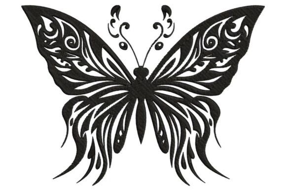 Tribal Butterfly Embroidery Design Review
