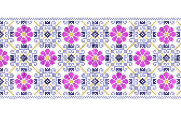 Ukrainian Folk Cross Stitch Embroidery Review